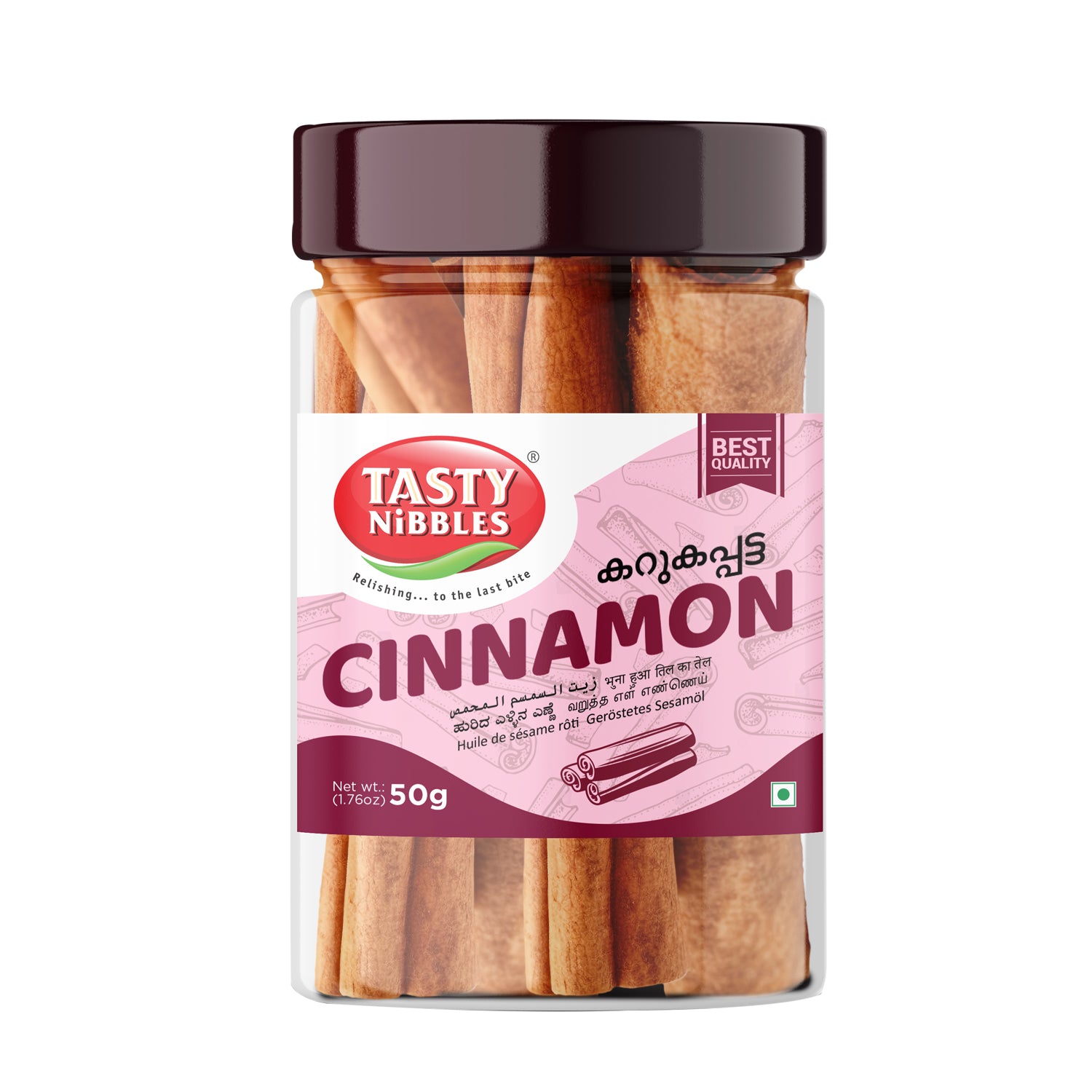 Cinnamon 50g – Tasty Nibbles - Main Image