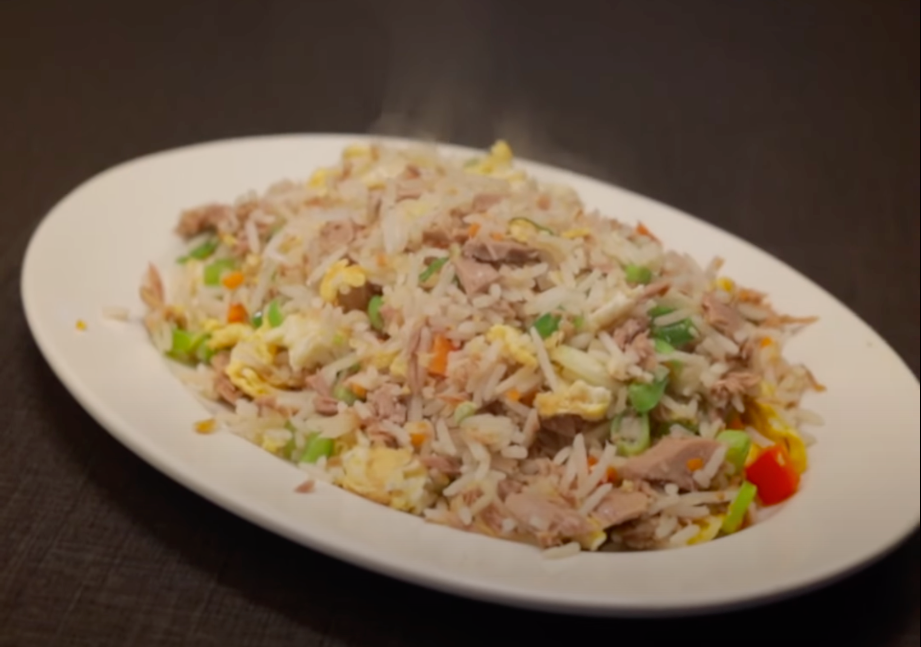 Tasty Tuna Fish Fried Rice Tasty Nibbles Canned Tuna Recipes