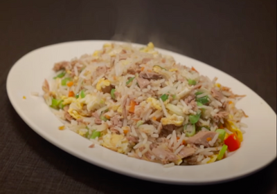 Tasty Tuna Fish Fried Rice | Tasty Nibbles Canned Tuna Recipes