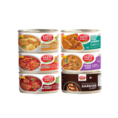 Fish Curry's 185g Combo Packs