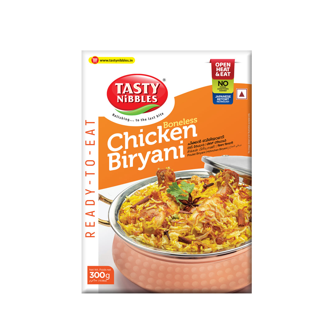 Chicken Biryani 300g – Tasty Nibbles