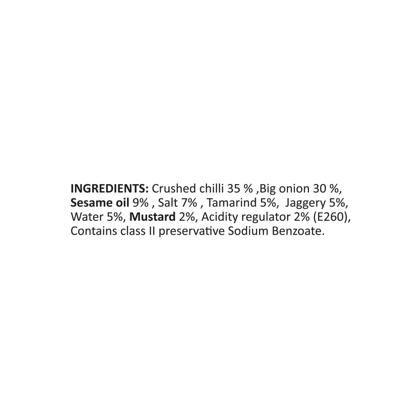 Dry Chilli Chutney 200g