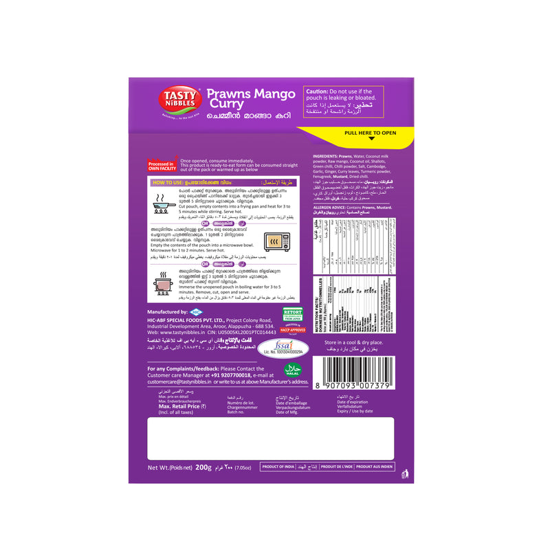 Prawn Mango Curry 200g Pouch