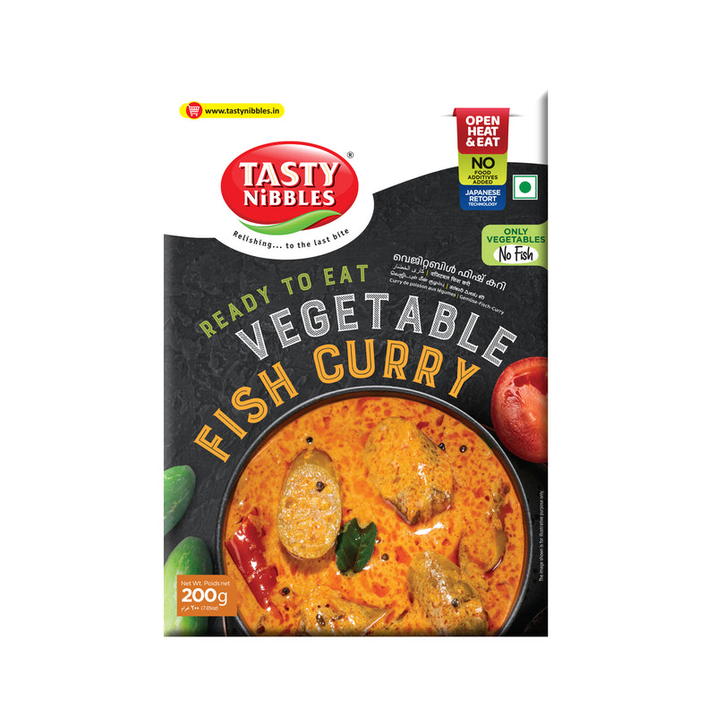 Vegetable Fish Curry 200g | Only Vegetables No Fish
