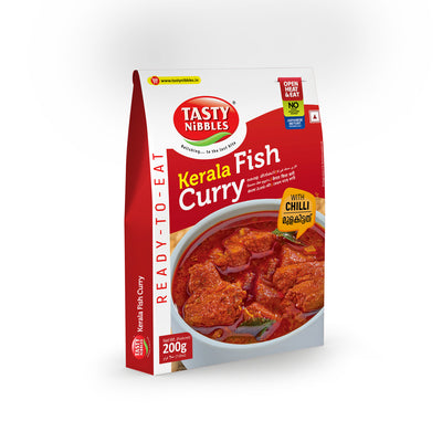 Kerala Fish Curry With Chilli 200g Pouch | Open Heat & Eat | No Added Preservatives | Japanese RETORT Technology