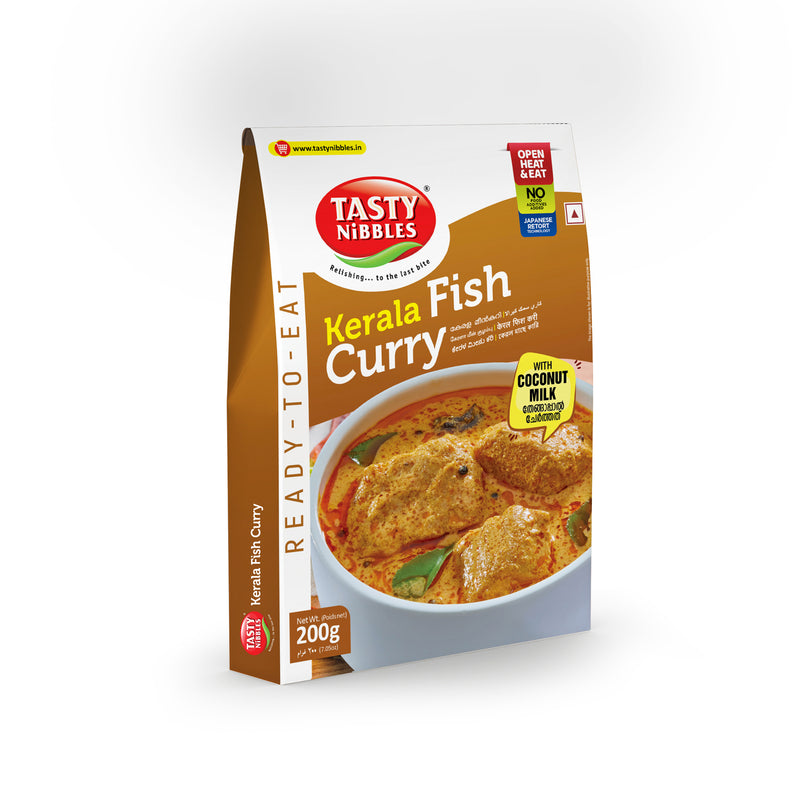 Kerala Fish Curry With Coconut Milk 200g Pouch | Open Heat & Eat | No Added Preservatives | Japanese RETORT Technology