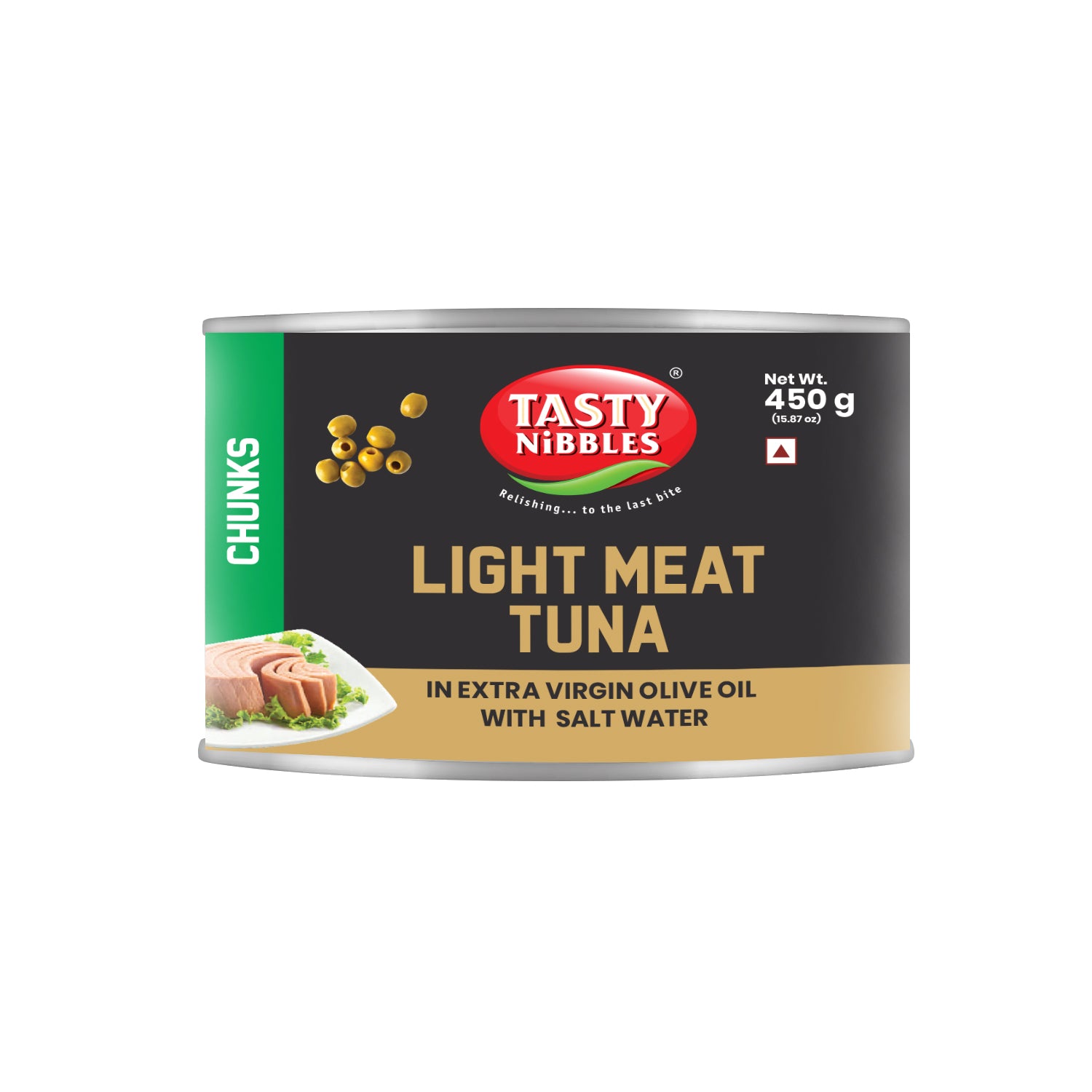 Light Meat Tuna Chunks In Extra Virgin Olive Oil 450g – Tasty Nibbles
