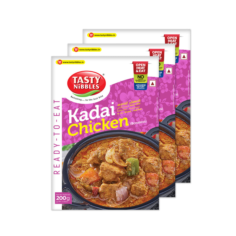 Kadai Chicken Boneless 200g