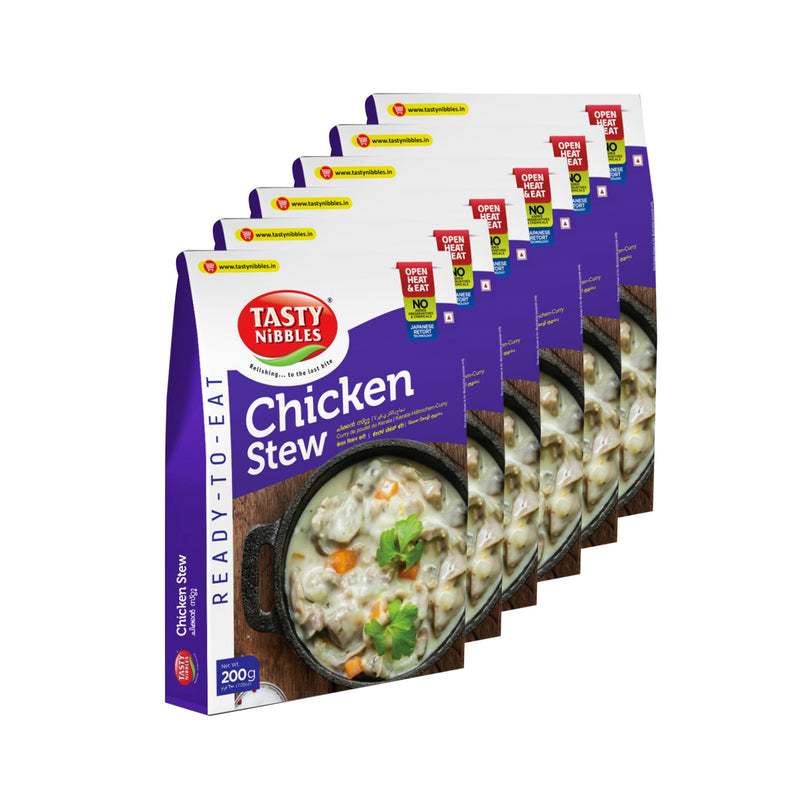 Ready To Eat Chicken Stew 200g | Open Heat & Eat | No Food Additives Added | Japanese RETORT Technology