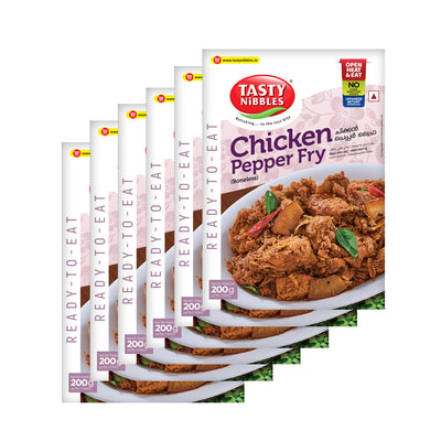 Chicken Pepper Fry Boneless 200g