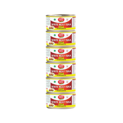 White Meat Tuna Chunks In Sunflower Oil 185g