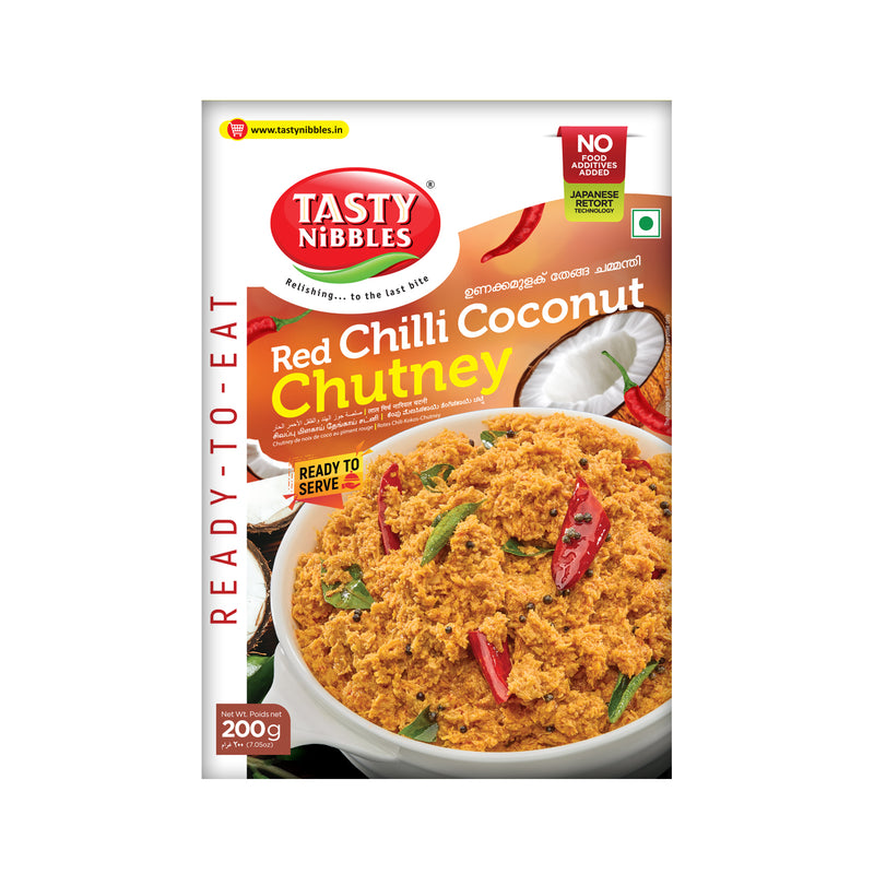 Red Chilli Coconut Chutney 200g