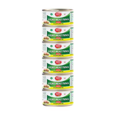 Light Meat Tuna Chunks In Sunflower Oil 185g