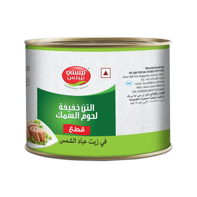 Light Meat Tuna Chunks In Sunflower Oil 1800g