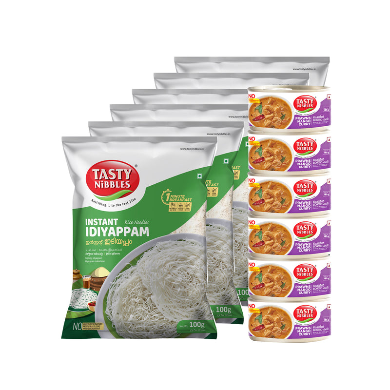 Ready to Eat Prawns Mango Curry 185g [Get Instant Idiyappam Free]