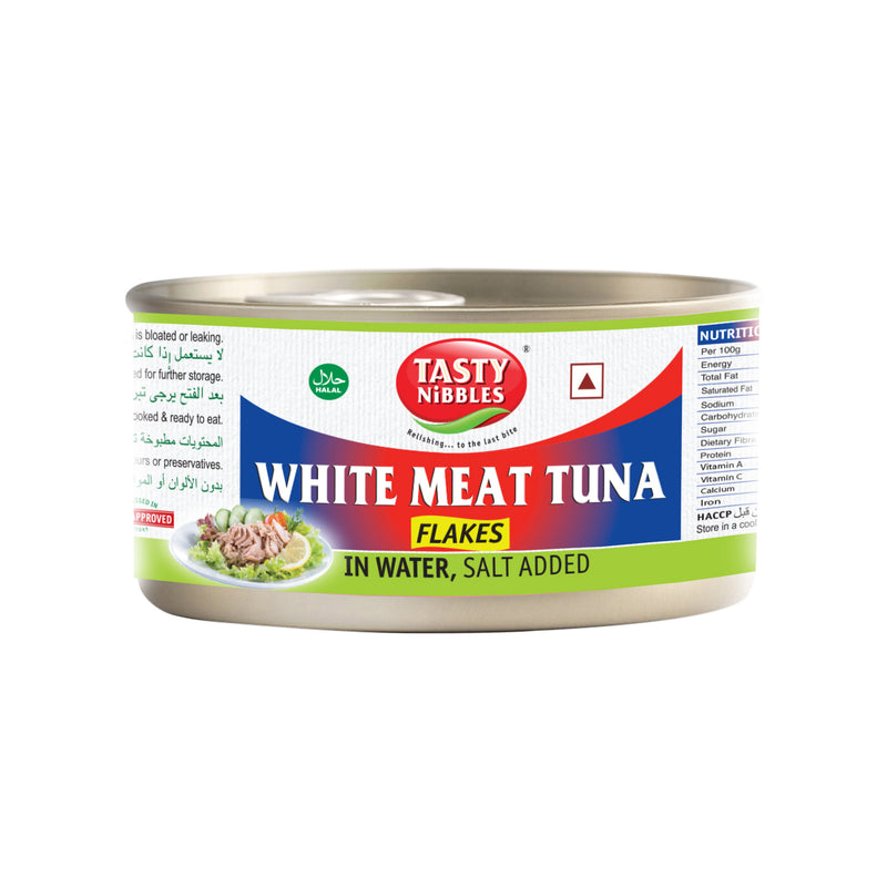 White Meat Tuna Flakes In Water Salt Added 185g