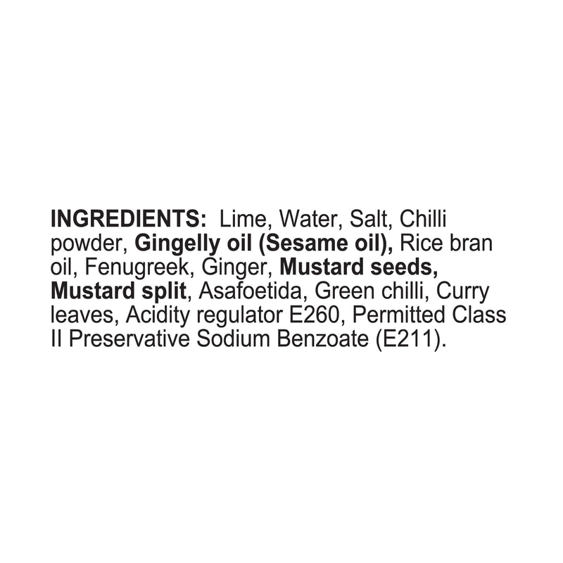 Lime Pickle 400g
