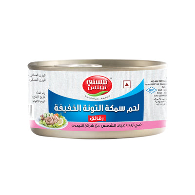 Light Meat Tuna Flakes In Sunflower Oil With Lemon Slice 185g