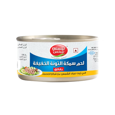 Light Meat Tuna Flakes In Sunflower Oil With Ginger Slices 185g