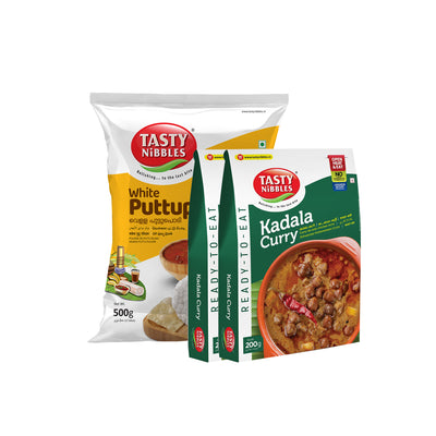 Kadala Curry Pack of 2 [Get White Puttupodi 500g Free]