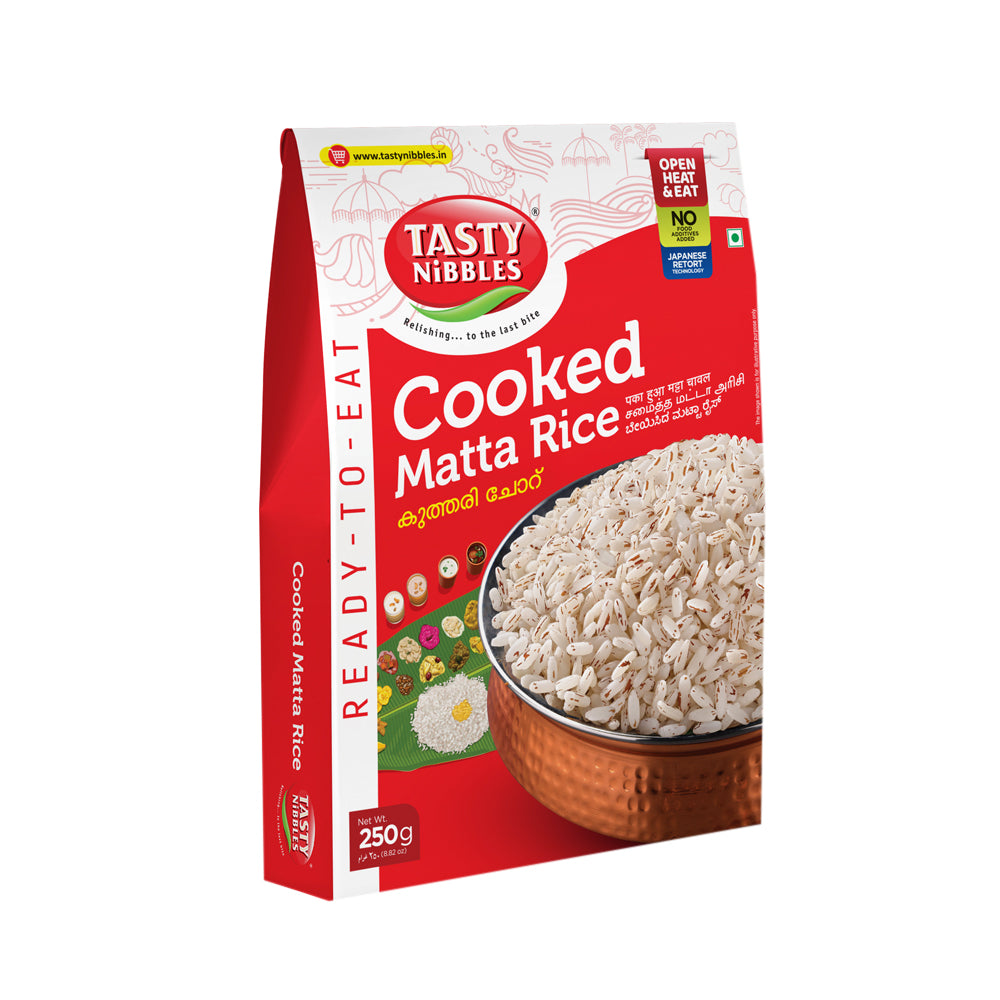 Ready to Eat Cooked Matta Rice 250g – Tasty Nibbles