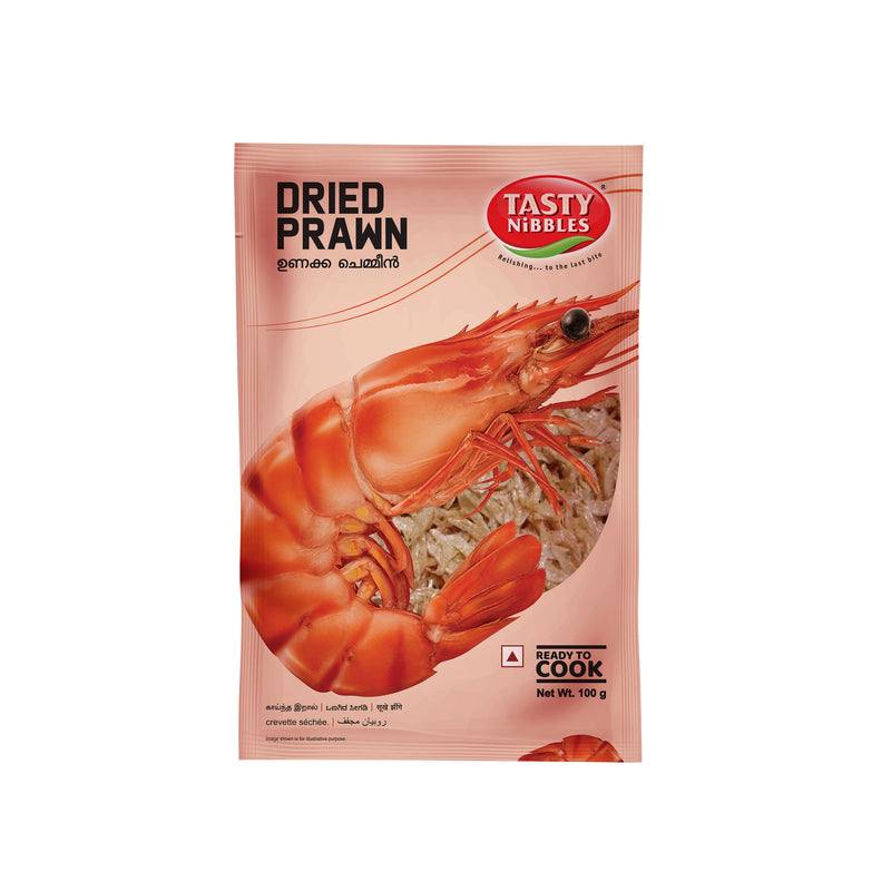 Ready to Cook Dried Prawn With Head and Tail 100g