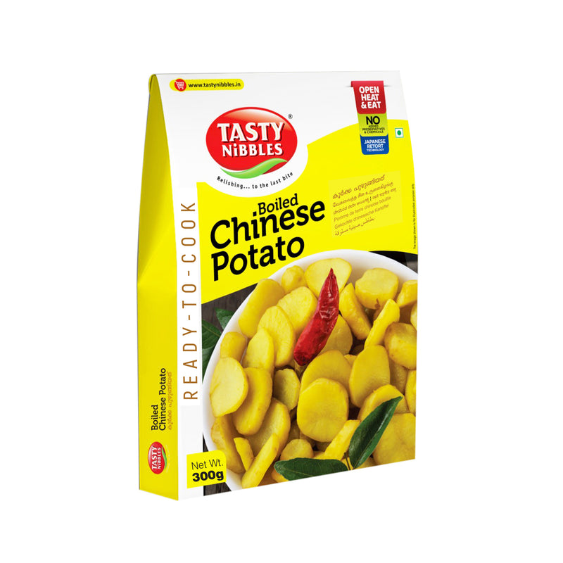 Boiled Chinese Potato 300g | Vevicha Koorka വേവിച്ച കൂര്‍ക്ക | No Food Additives Added | Japanese RETORT Technology
