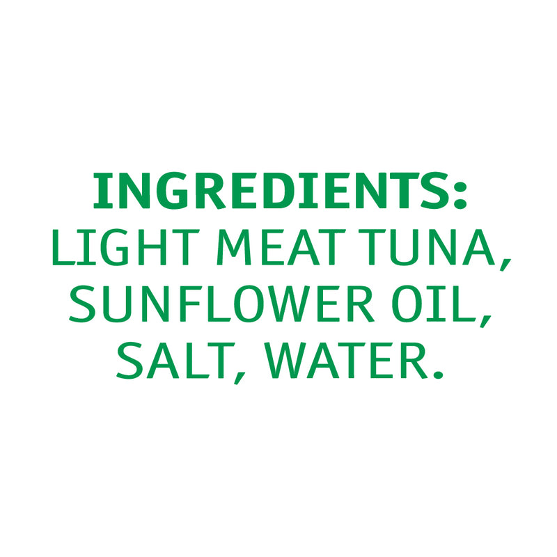 Light Meat Tuna Chunks In Sunflower Oil 185g