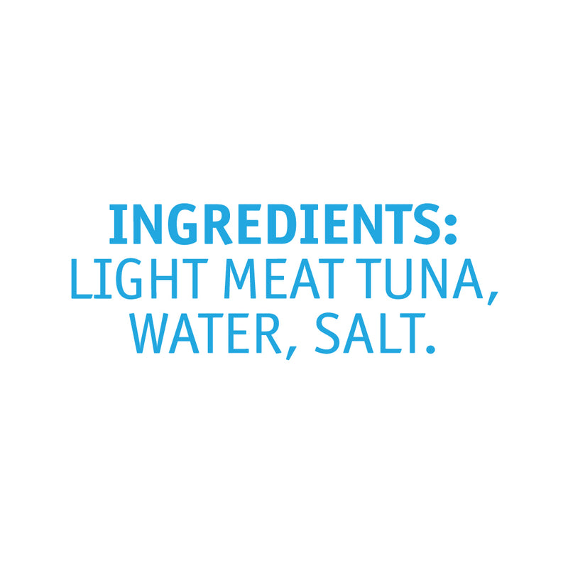 Light Meat Tuna Flakes In Water, Salt Added 185g