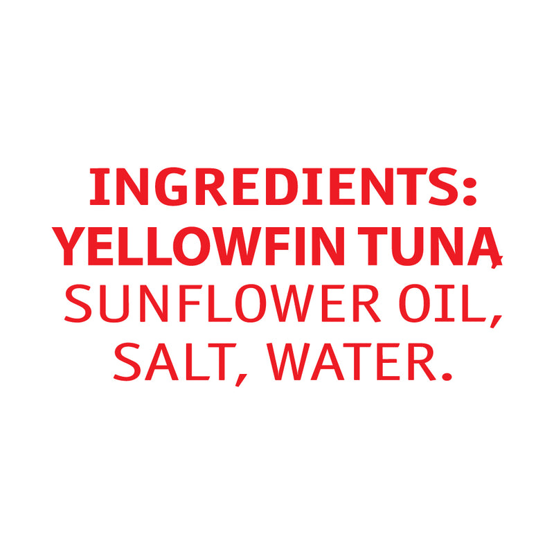 White Meat Tuna Chunks In Sunflower Oil 185g
