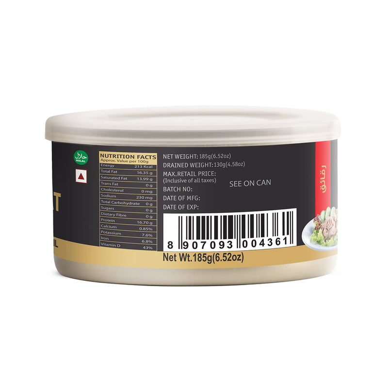 Light Meat Tuna Flakes In Extra Virgin Olive Oil 185g