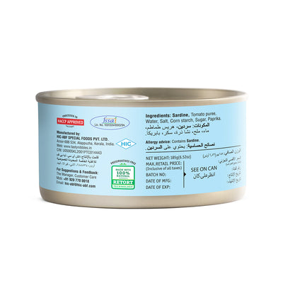 Sardine in Tomato Sauce 185g