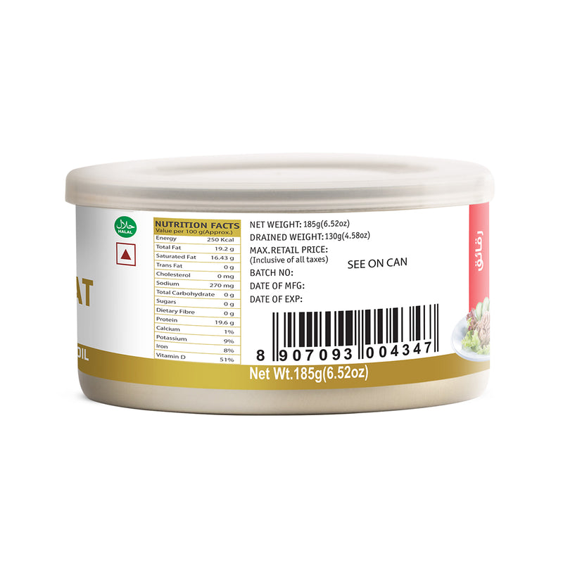 White Meat Tuna Flakes In Extra Virgin Olive Oil 185g